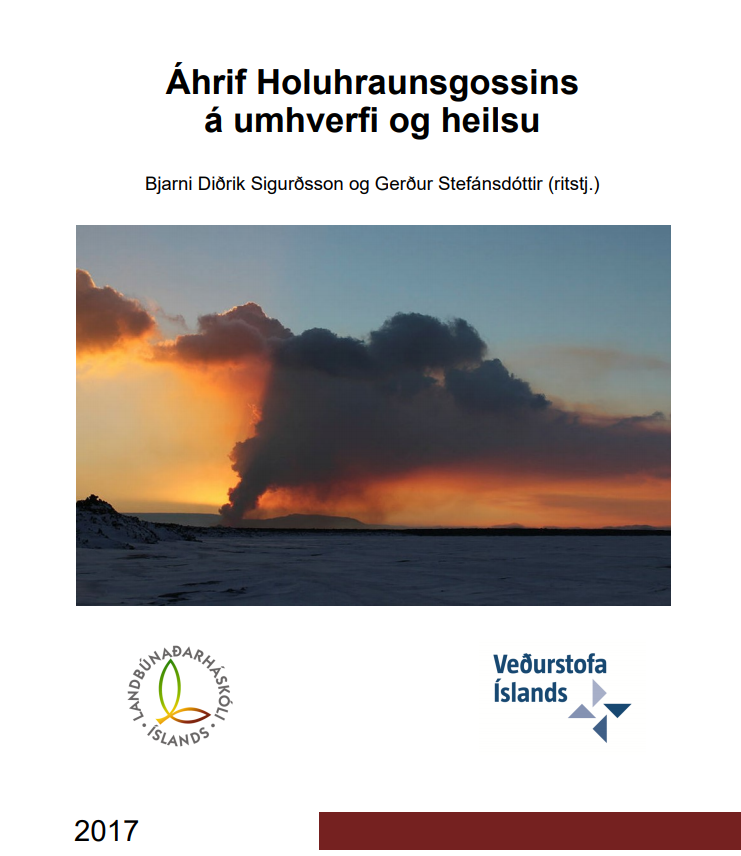 Áhrif Holuhraunsgossins á umhverfi og heilsu