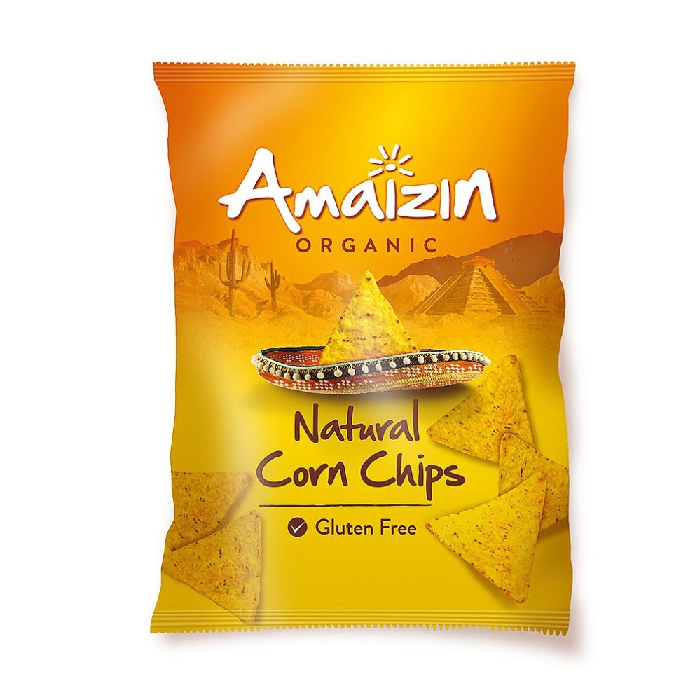 Innköllun á glútenlausri vöru „Natural corn chips“ vegna þess að hún inniheldur glúten.