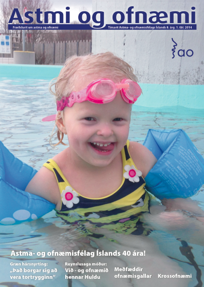Nýtt afmælisblað Astma- og ofnæmisfélags Íslands