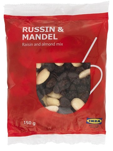 IKEA innkallar RUSSIN & MANDEL, rúsínu- og möndlublöndu, vegna ófullnægjandi upplýsinga um hnetuinni&hellip;