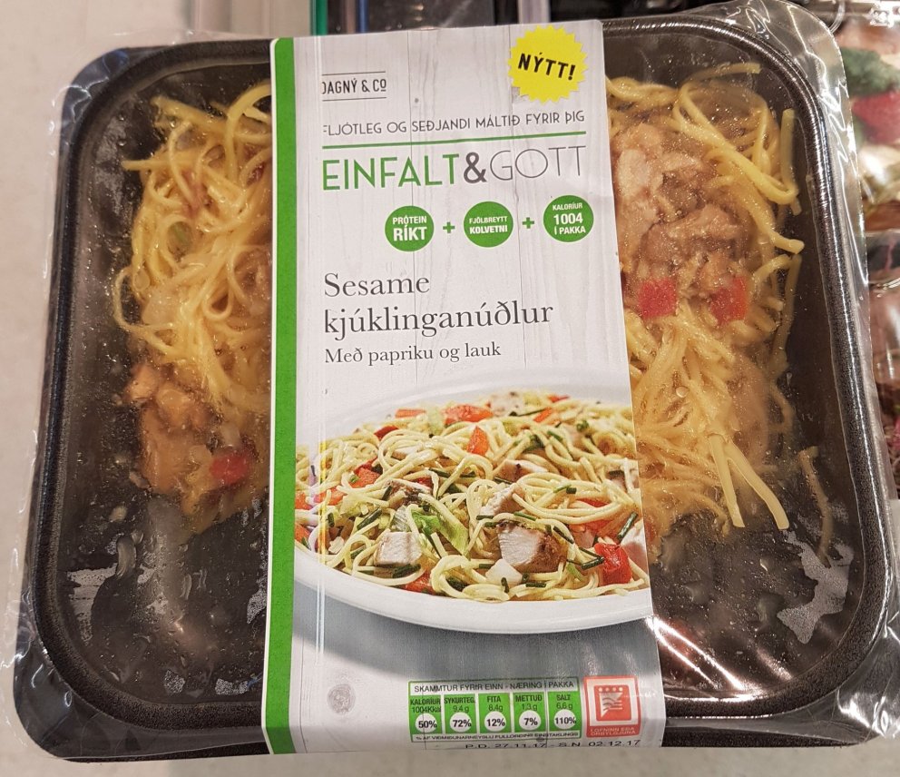 Vanmerking á vörum frá Dagny og co