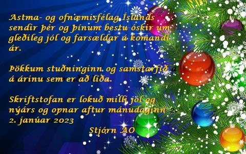 Gleðileg jól 2022