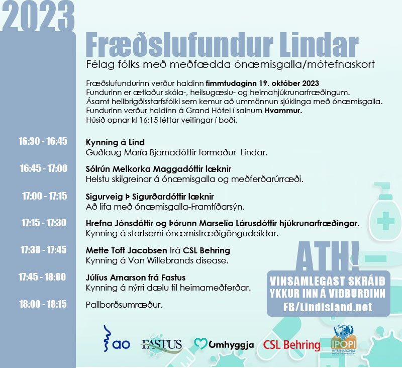 Fræðslufundur Lindar