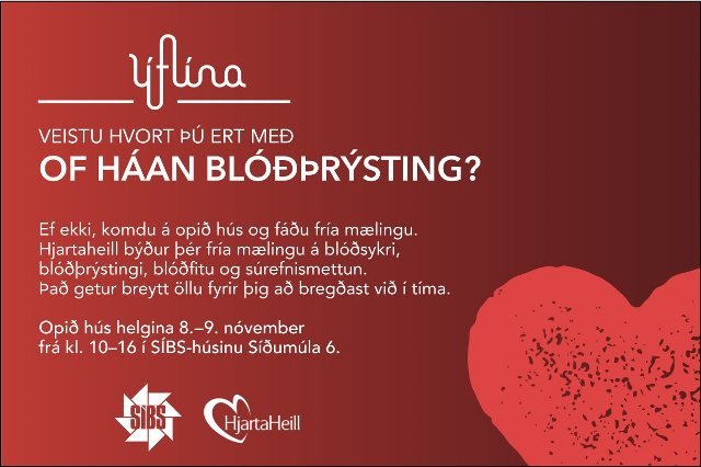 Veistu hvort þú ert með of háan blóðþrýsting