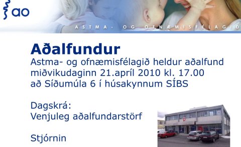 Aðalfundur 21.apríl 2010