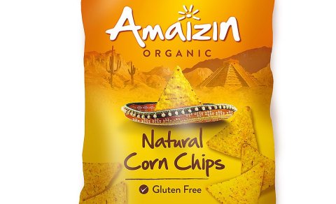 Innköllun á glútenlausri vöru „Natural corn chips“ vegna þess að hún inniheldur glúten.