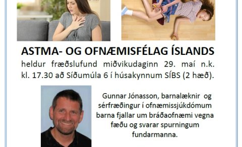 Bráðaofnæmisköst vegna fæðu !