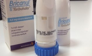 Tilmæli AstraZeneca til notenda Bricanyl Turbuhaler um að athuga lotunúmer lyfsins (LOT 3510548B00)