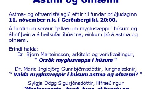 Myglusveppir í húsum