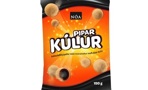 Innköllun á Nóa Piparkúlum-súkkulaðihjúpuðum lakkrískaramellum með pipardufti