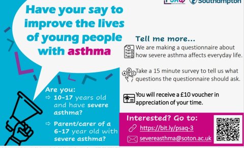 Astmakönnun fyrir ungt fólk 10-17 ára og foreldra barna 6-17 ára